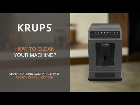 How to clean your Classic Edition coffee machine - KRUPS - YouTube