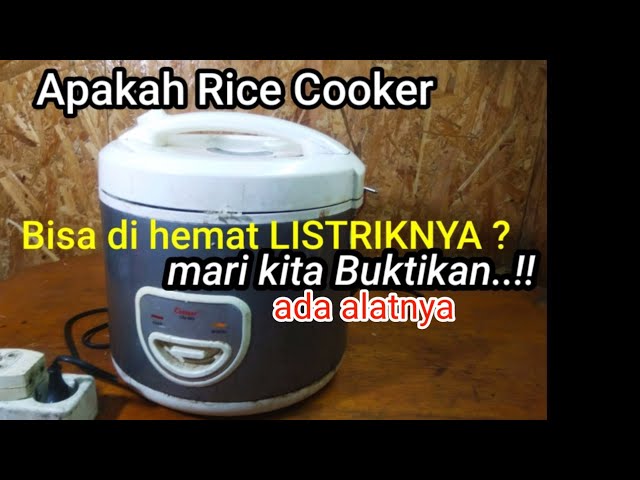 Penemuan Alat Canggih Terbaru  Penghemat Listrik untuk Rice Cooker sampai 30% dengan Test pembuktian class=