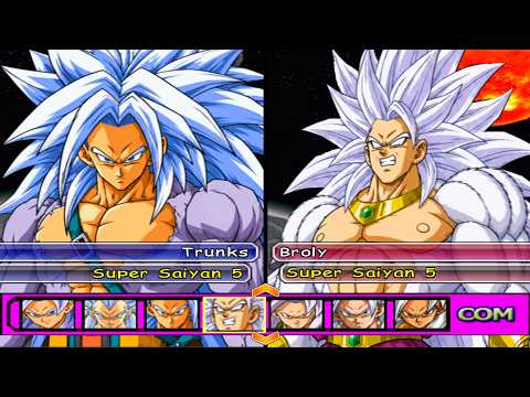 THE SUPER SAIYAN 5 INVASION (5v5) 100% UPDATED! DBZ Budokai Tenkaichi 3