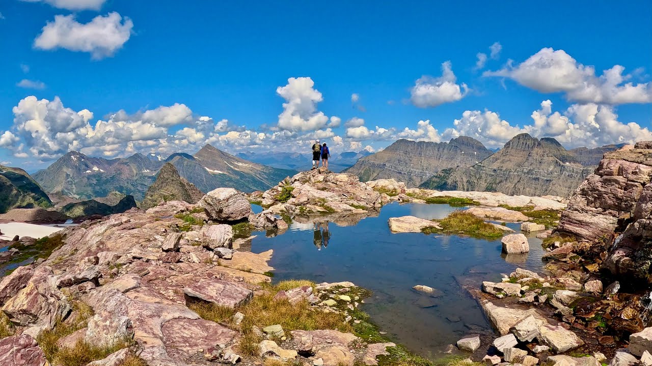 Sperry Glacier from Lake McDonald Lodge via Comeau Pass in Glacier National Park Montana
