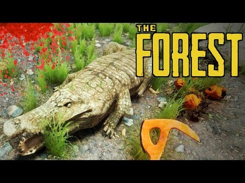 THE FOREST - Охота на Крокодилов!