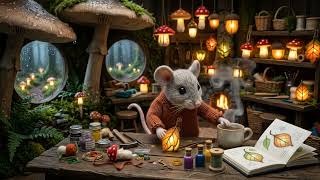 Rainy Day at the Woodland Lantern Workshop 🍄🕯️