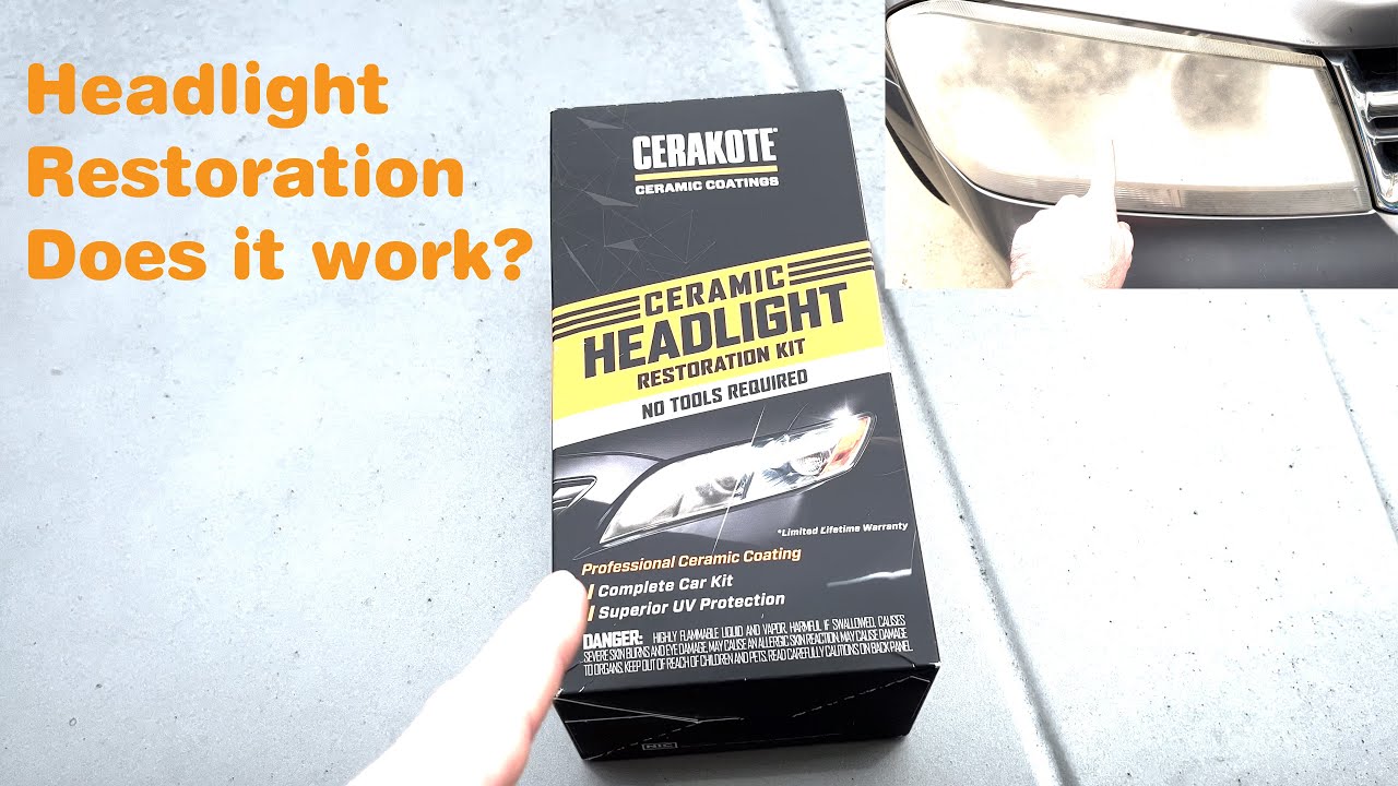 How to Restore Foggy / Hazy / Glazed / Oxidized / Headlights Does it really work? YouTube