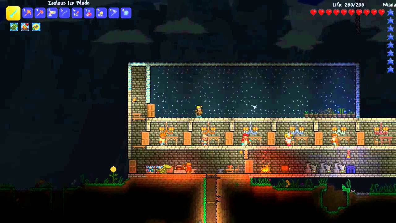 Conheça: Terraria - Cap 1 #11 Como Derrotar Olho de Cthulhu 