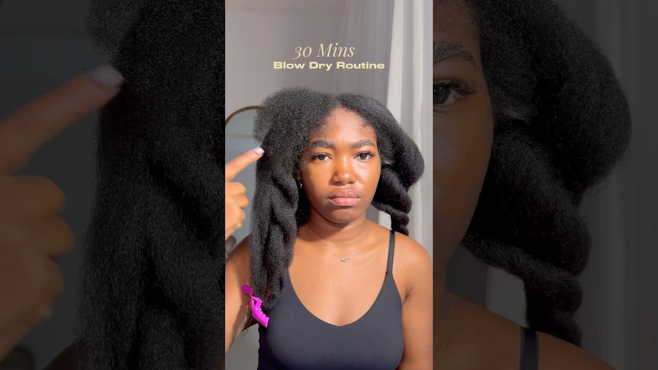 Моя 30-минутная процедура сушки феном. Обожаю результаты @TYMOBeauty Airhype. #волосы #натуральны...