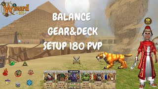 Wizard101 - 180 Balance Gear Set Up Pvp
