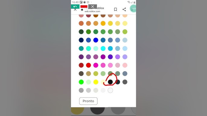 🔥COMO DEIXAR SEU AVATAR TODO PRETO NO ROBLOX PELO CELULAR EM 2022!