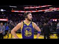 Klay Thompson talks after Golden State Warriors beat Atlanta Hawks 143-141
