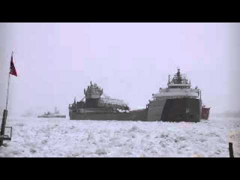 Cason J. Callaway stuck in St. Clair river