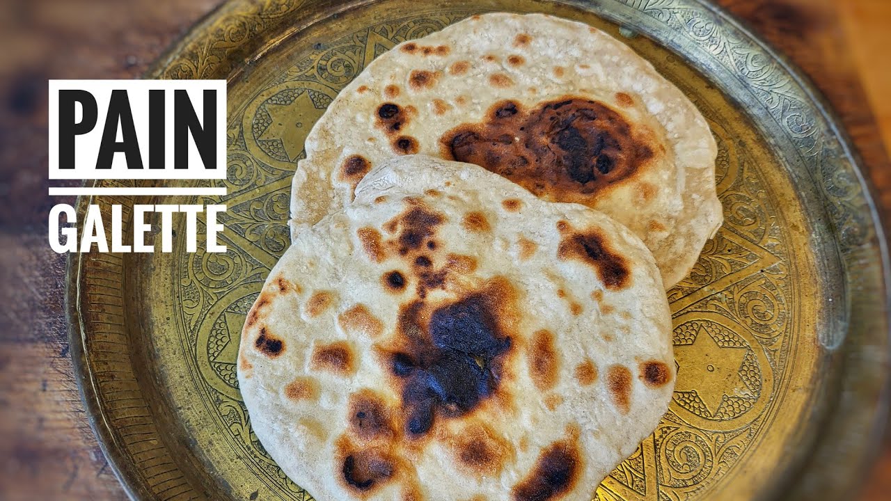 RECETTE DU PAIN JOURNALIER ou PAIN GALETTE, facile et rapide à faire