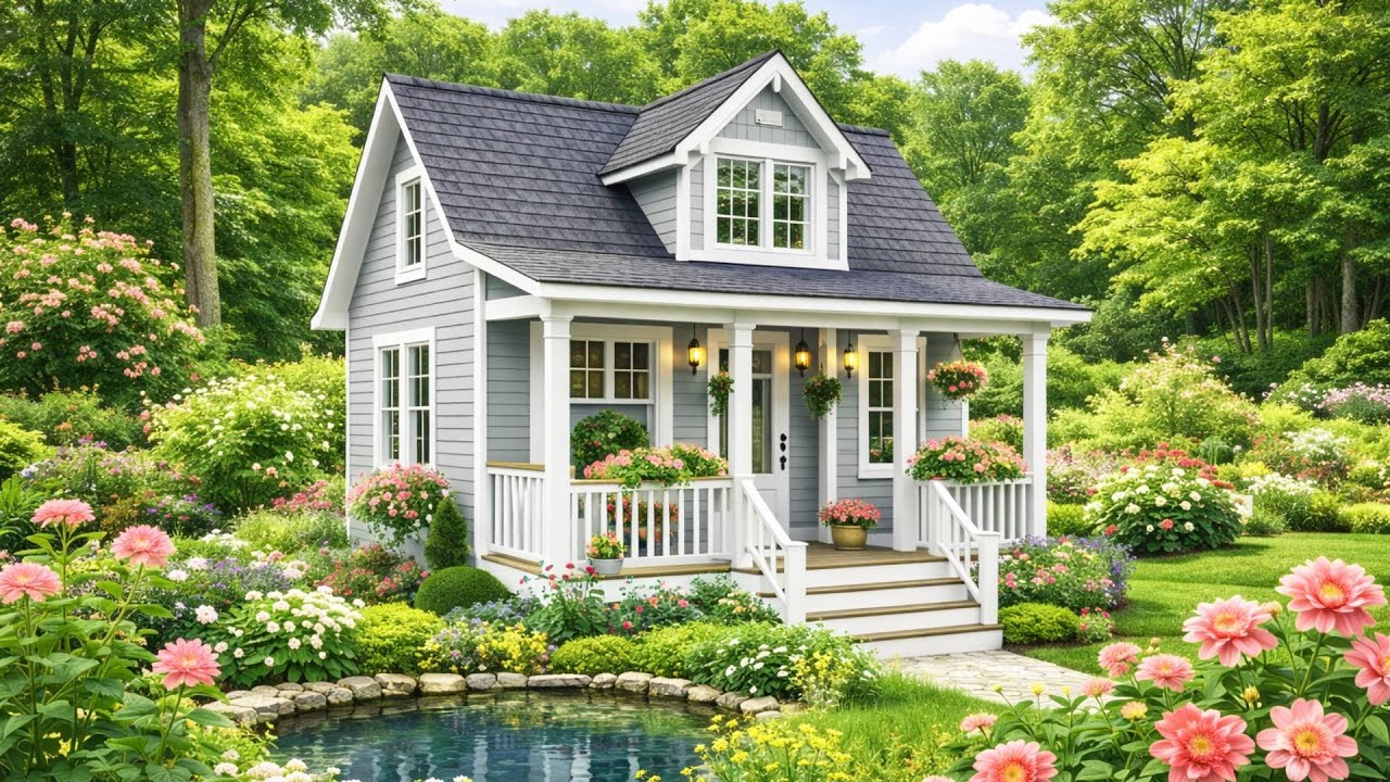 Countryside Cottage – A Tiny House Full of Storybook Serenity