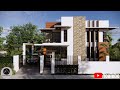 2 STOREY HOUSE DESIGN with SWIMMING POOL, 3 BEDROOM, MODERN HOUSE DESIGN, 8X11m, 150sqm