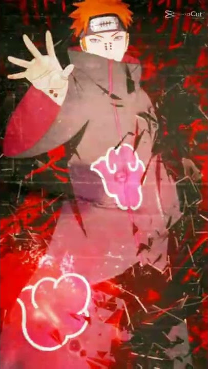 jedag jedug pain. pemimpin akatsuki. anime naruto shipuden