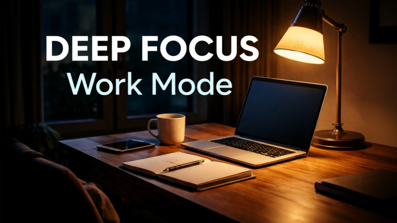 1 Hour Deep Focus Work Music – No Distractions, Dark Study Ambience #backgroundmusic