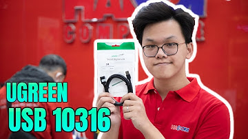 Trên Tay Và Đánh Giá Nhanh Cable USB 2.0 Nối Dài 2m Ugreen 10316