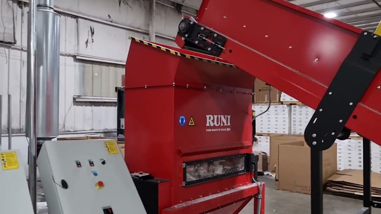 Efficient Styrofoam Compaction with a SK370 Silo System | EPS Densifer