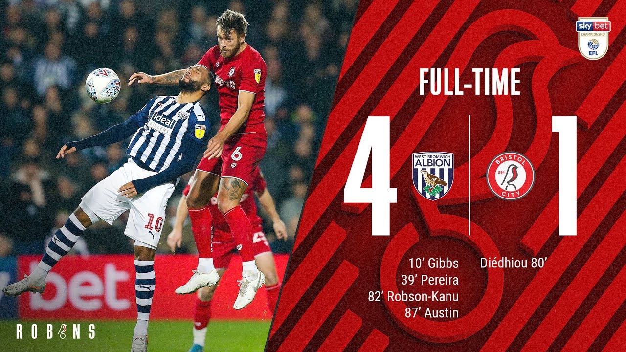 HIGHLIGHTS 📺 West Brom 4-1 Bristol City