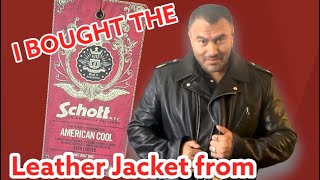 I Bought the Infamous Terminator Schott Perfecto Leather Jacket!! #schott #nyc #usamade #terminator