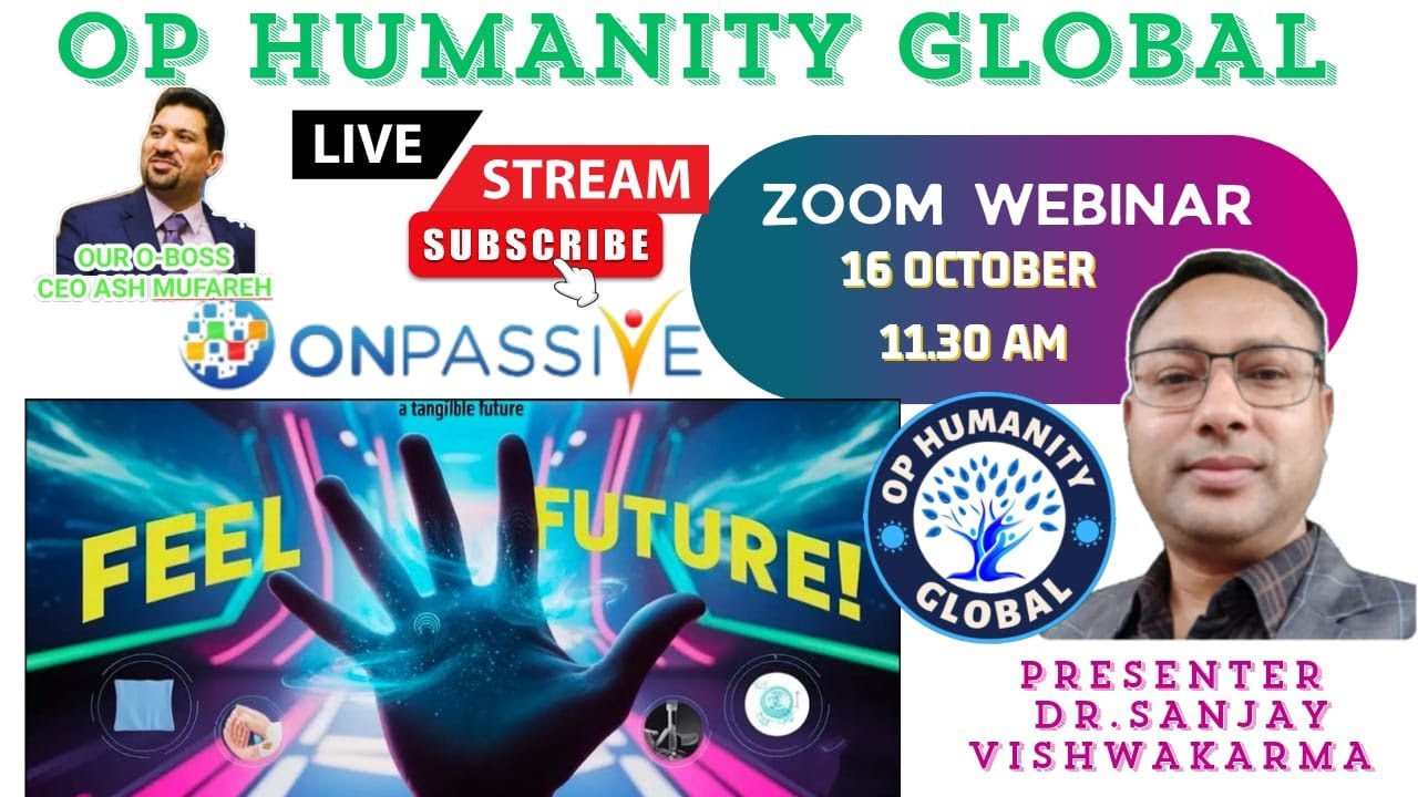 #onpassive Sanjay Kumar Vishwakarma Live Stream 16-10-2024 - YouTube