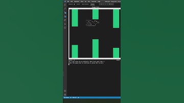 My Ascii flappy bird