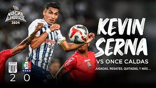 Kevin Serna vs Once Caldas | Mejores jugadas y asistencias 2024 | Alianza 2 - 0 Once Caldas
