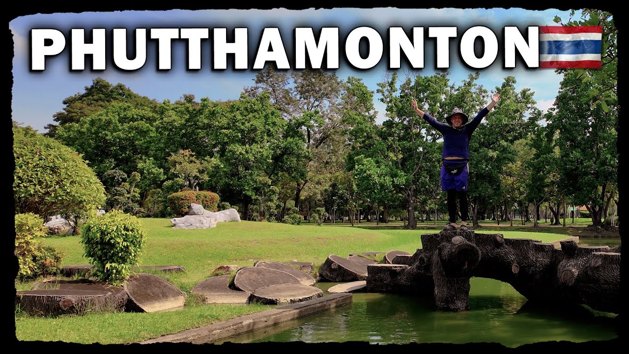 Исследуйте Пхуттамонтон 🎋 — один из крупнейших буддийских парков в Таиланде