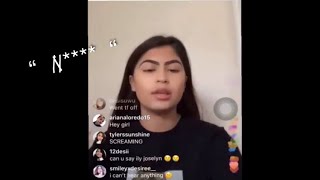 desiree montoya says “ n**** “ during her live