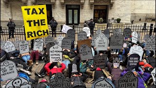 Wall Street Die-In 03/15/2025