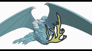 Scaled And Icy Dragon Made with Tinkercad