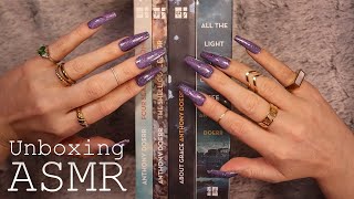ASMR Book Haul (🎧 soft spoken, reading, tracing) screenshot 3