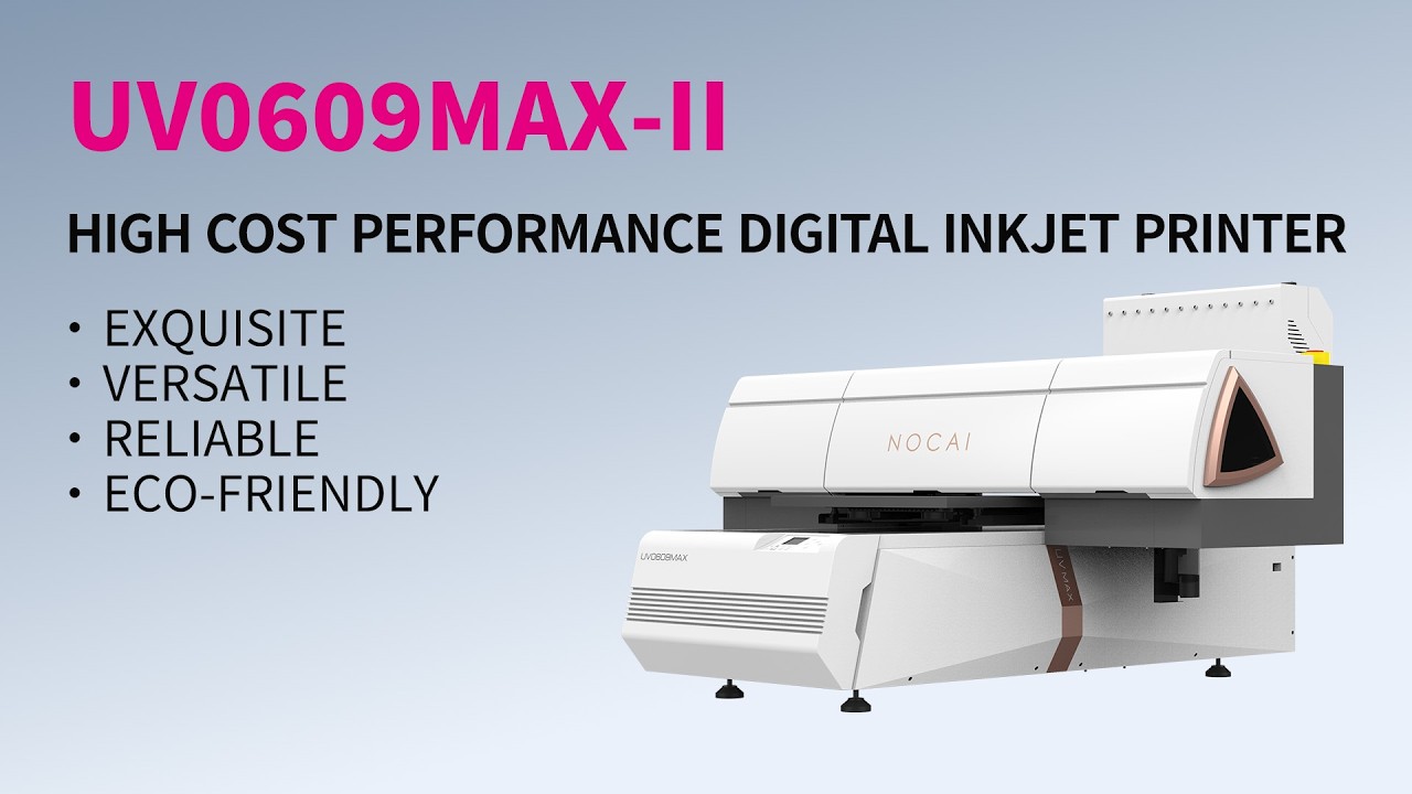 ハイエンドデジタルインクジェットUVプリンター NC-UV0609MAX-II