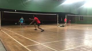A boy playing badminton in Goa screenshot 5