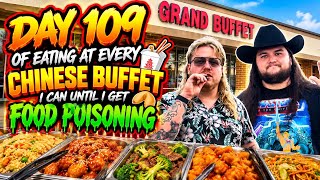 Hot blonde and Kalani Ghost Hunter go to grand buffet in centerville ohio  #mulletreview #buffet