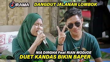 PENGHAYATAN NIA DIRGHA BIKIN BAPER DUET LAGU KANDAS Feat RIAN MODJOE DANGDUT JALANAN IRAMA DOPANG