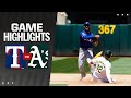 Rangers vs as game 1 highlights 5824  mlb highlights