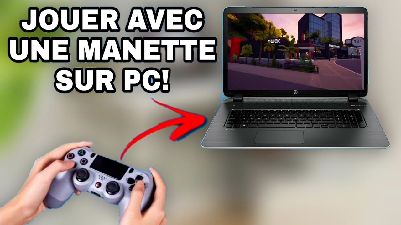Comment connecter une manette de PS4 sur PC (2024) - YouTube