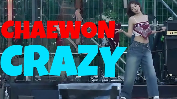 LE SSERAFIM CHAEWON CRAZY 😋 FANCAM📽  [KOREA UNIVERSITY 🇰🇷 250524]