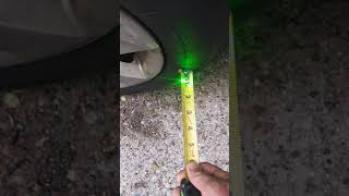 Easiest and fastest way to do a front wheel alignment using a laser