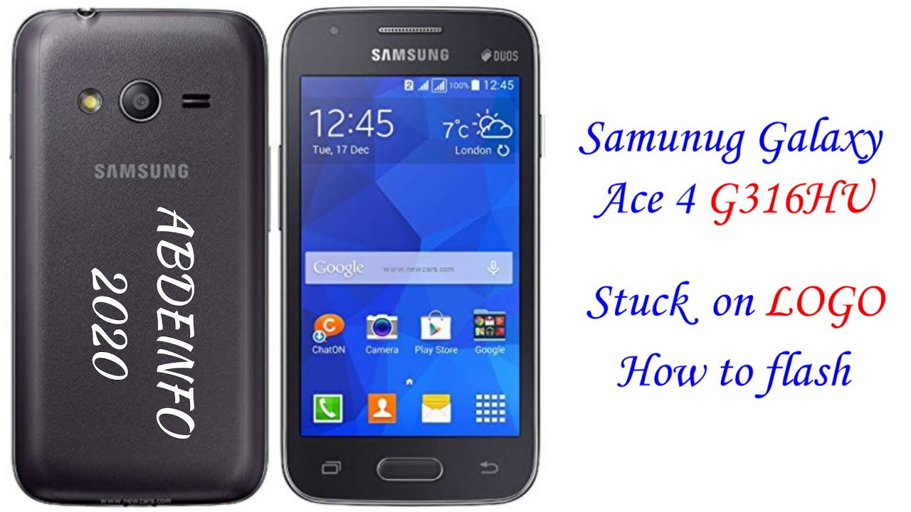 Samsung Galaxy Ace 4 G16HU Stuck on Logo, how to flash - YouTube