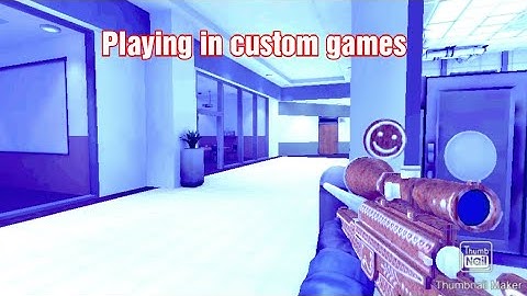 Playing in custom game critical ops