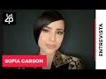 La actriz colombiana Sofía Carson recuerda a Cameron Boyce | Entrevista