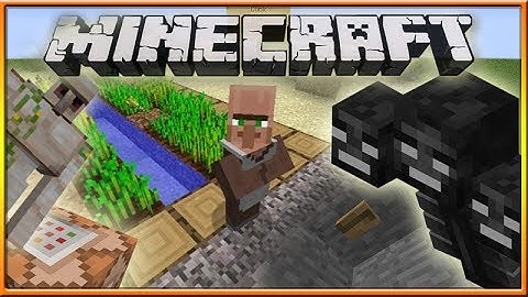 Minecraft 1.8 Snapshot 14w04a: Power Frames, NPC Farmers, Wither/Golem Auto Spawn!