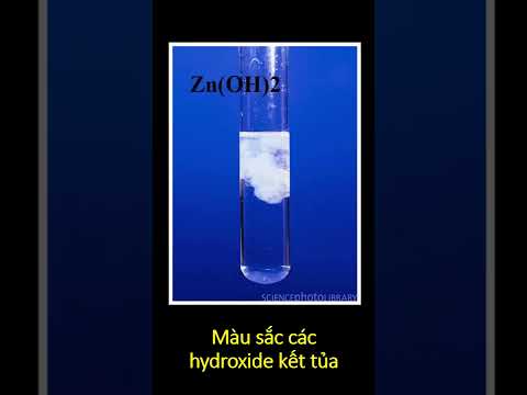 Video Hydroxide color - Màu sắc của kết tủa hydroxide - Hóa học #shorts - youtube