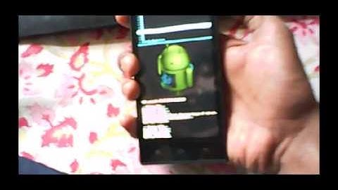 How to install custom rom on xolo A600