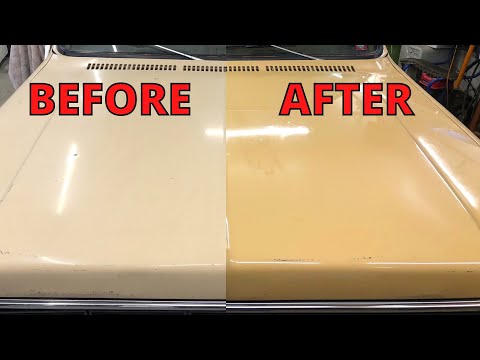 How to Restore a faded or oxidized paint job on a 1977 Chevrolet C10 truck