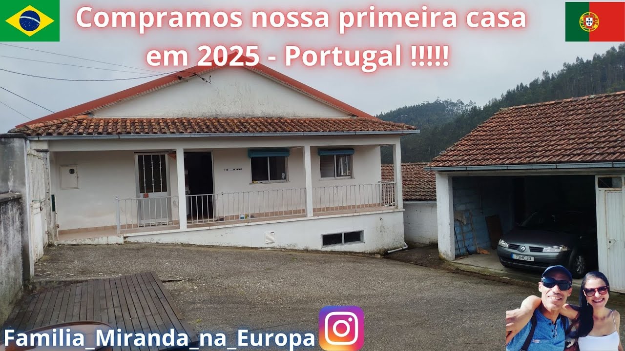 Compramos nossa casa em Portugal | finalmente vamos sair do aluguel caro | #portugal #brasil  EP 165