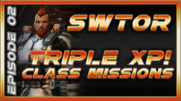 SWTOR Triple XP playthrough Episode 2: Class Story Missions leveling in a double experience event