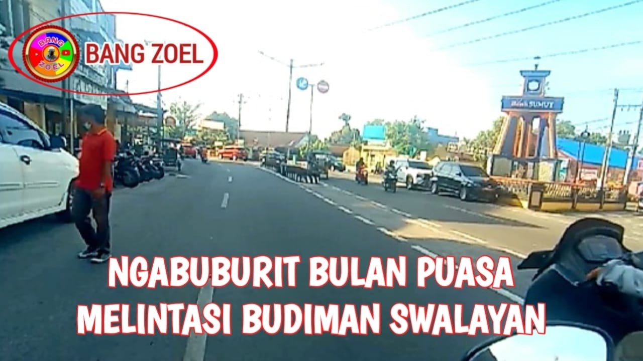 NGABUBURIT BULAN PUASA JL IMAM BONJOL KE JL COKROAMINOTO ADA BUDIMAN SWALAYAN BARU @bangzoel60 