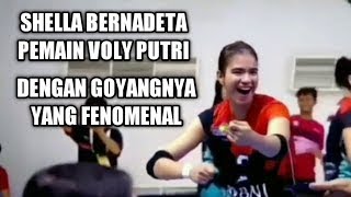 Aksi Joget TikTok Shella Bernadetha | Proliga2020