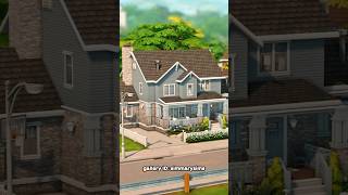 The perfect Blue Suburban in #TheSims4 #gaming #building